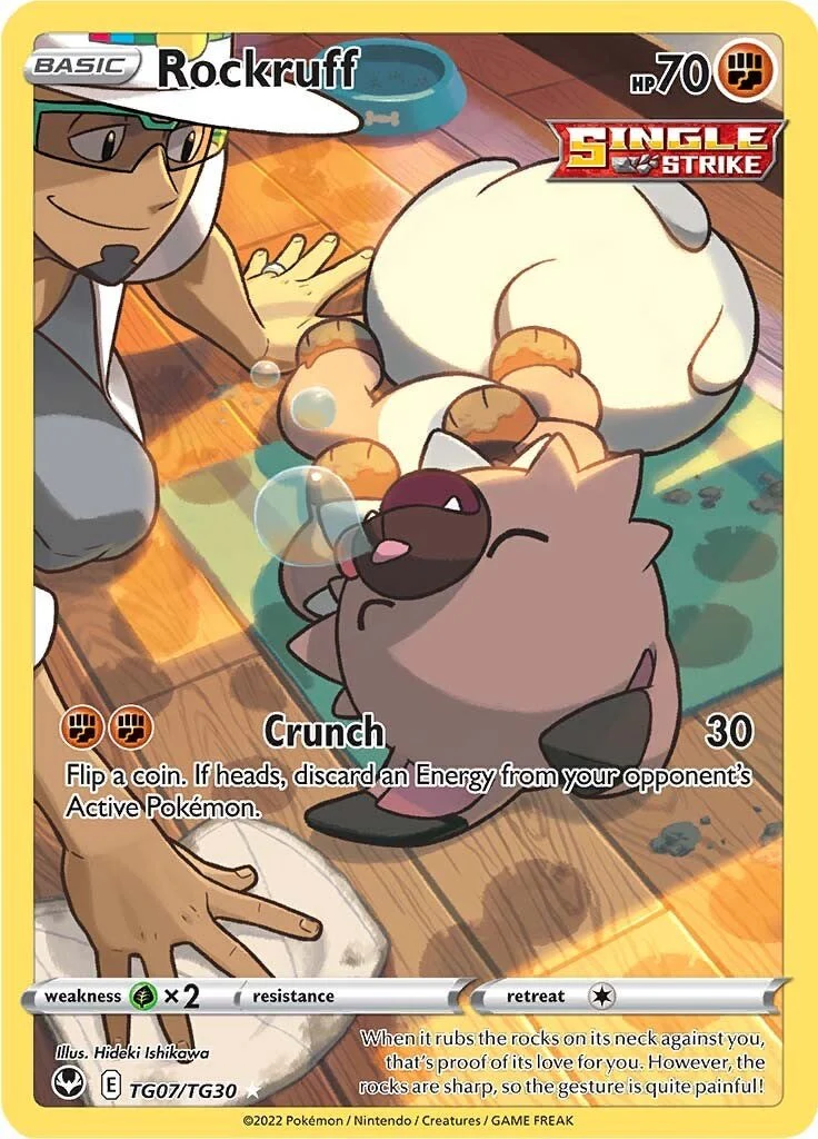Pokemon TCG: Rockruff [SWSH12: TG - TG07/TG30]
