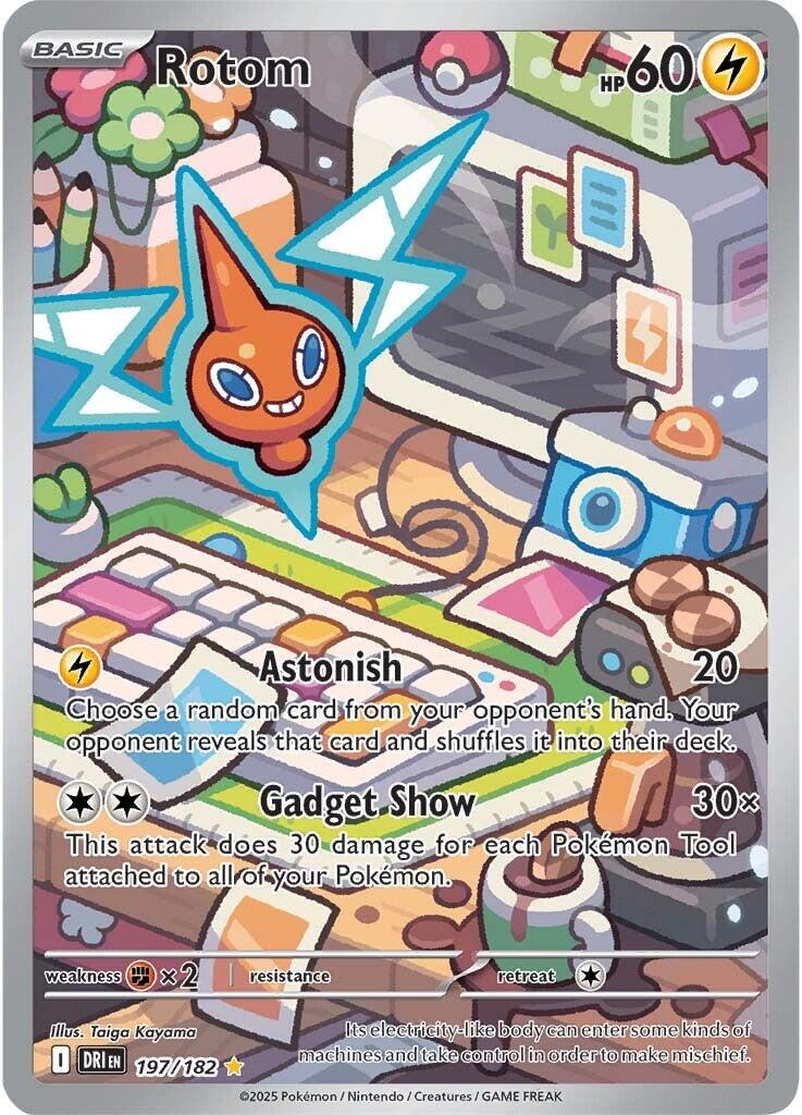 Pokemon TCG: Rotom - 197/182 [DRI - 197/182]