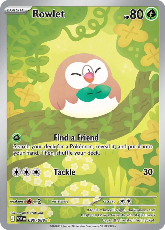 Pokemon TCG: Rowlet - 090/088 [POR - 090/088]