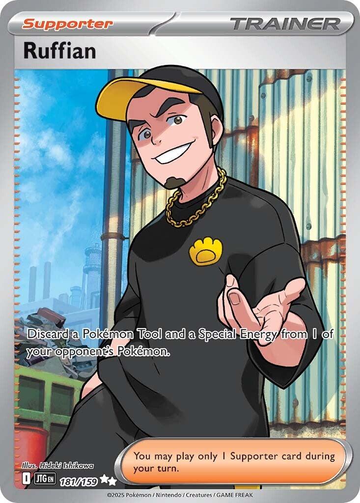 Pokemon TCG: Ruffian - 181/159 [JTG - 181/159]
