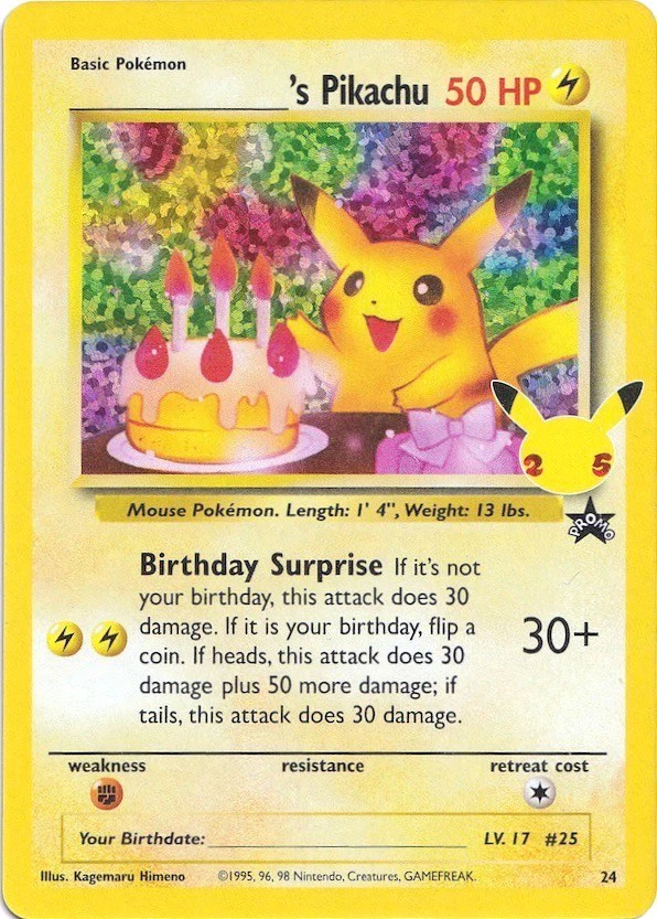 Pokemon TCG: ______'s Pikachu [CCC - 24/53]