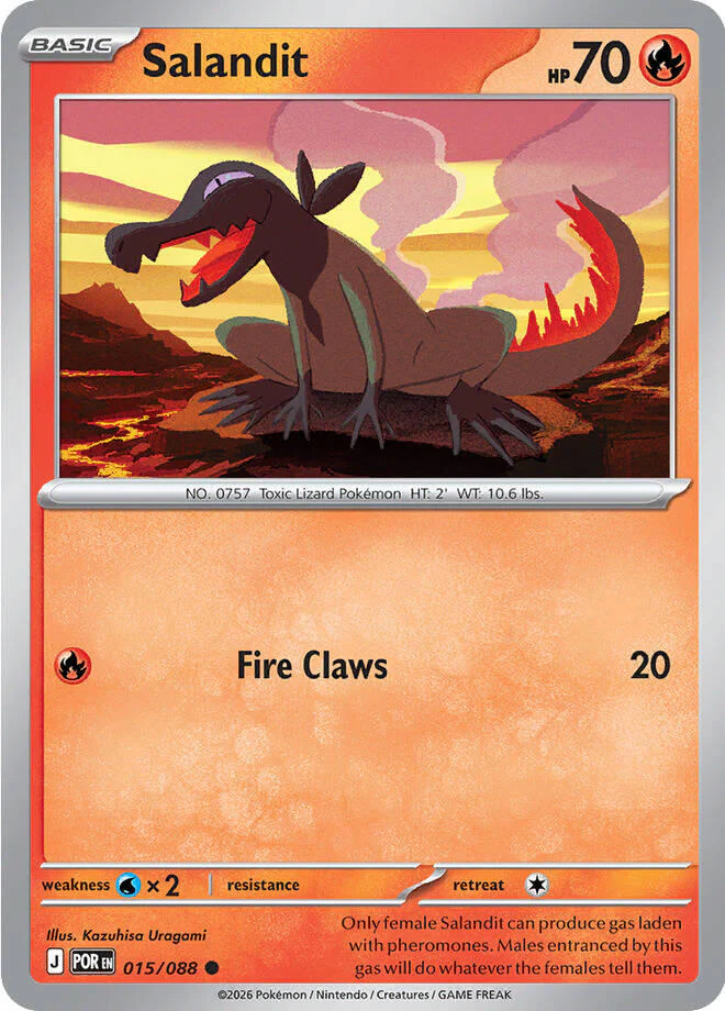 Pokemon TCG: Salandit [ME03 - 015/088]