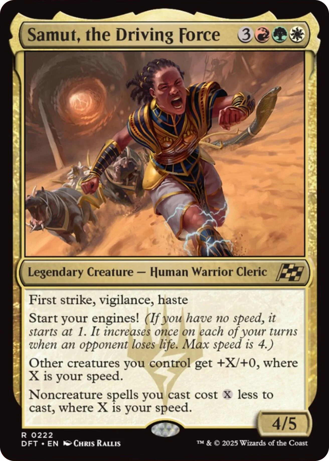 Magic: The Gathering - Samut, the Driving Force [DFT - 222]