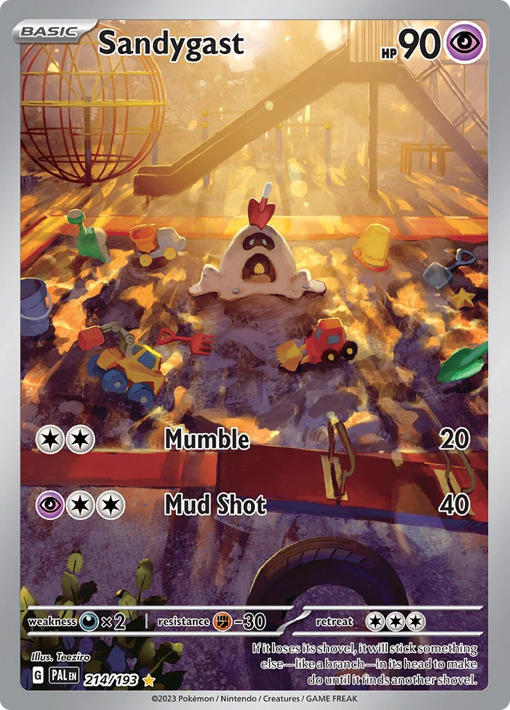Pokemon TCG: Sandygast - 214/193 [PAL - 214/193]