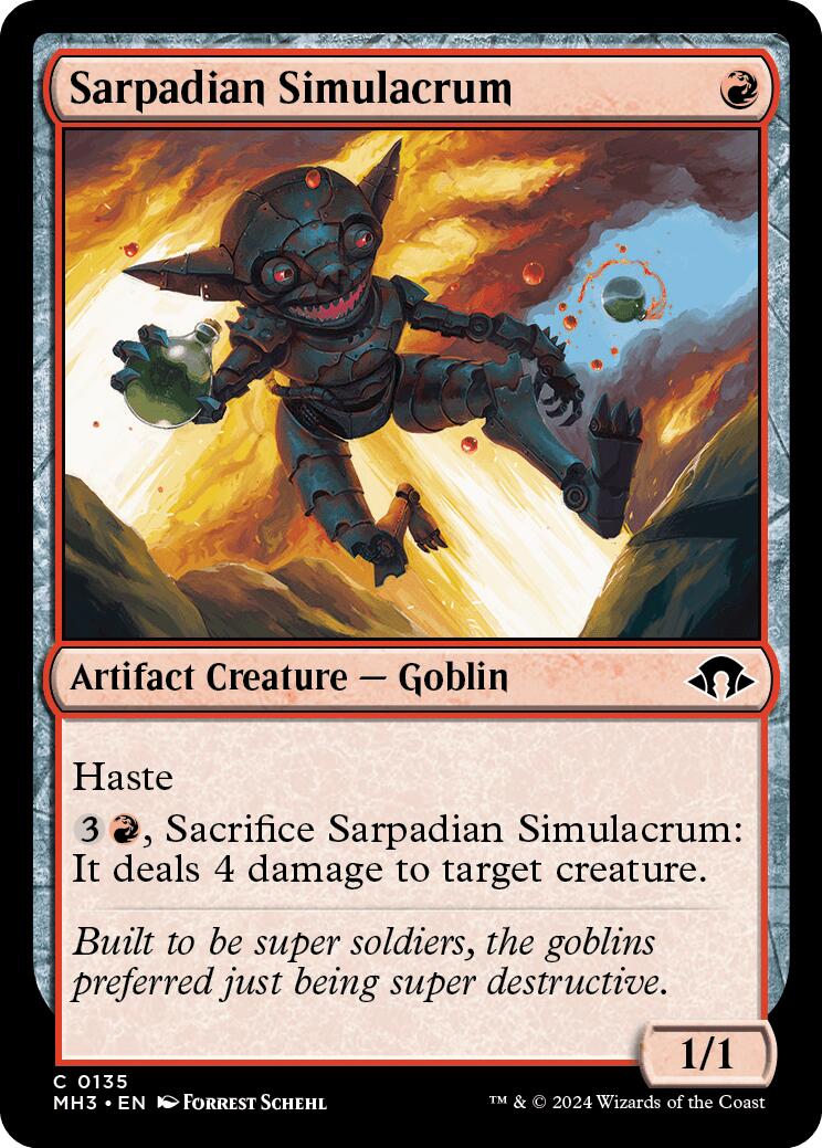 Magic: The Gathering - Sarpadian Simulacrum [MH3 - 135]