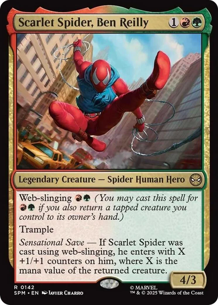 Magic: The Gathering - Scarlet Spider, Ben Reilly [SPM - 142]