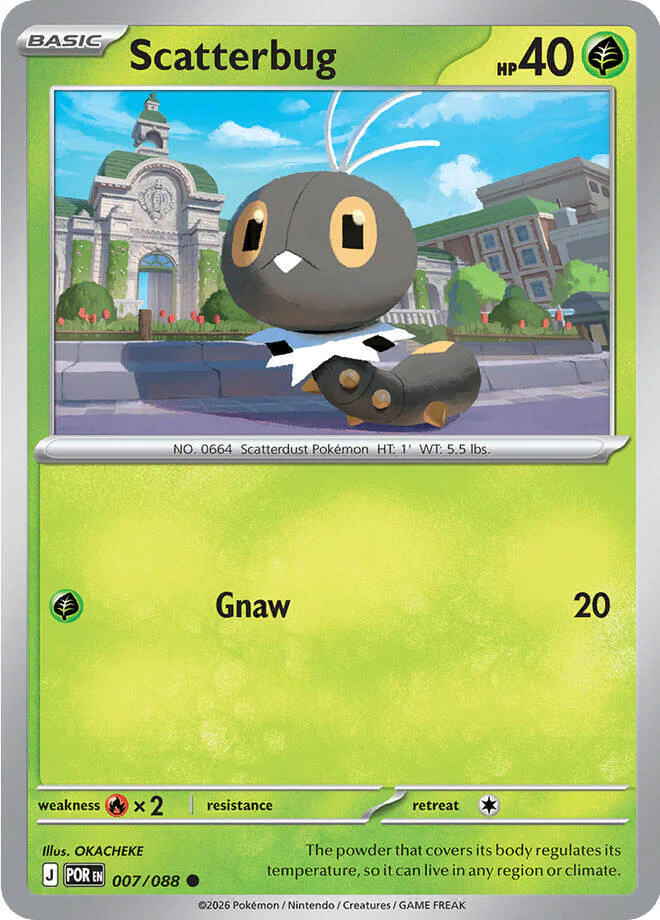 Pokemon TCG: Scatterbug [ME03 - 007/088]