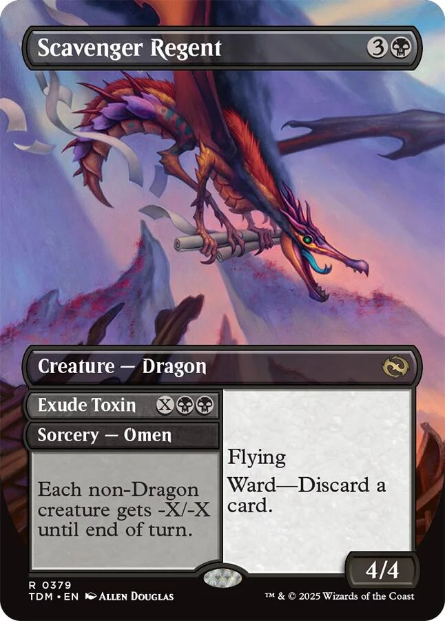 Magic: The Gathering - Scavenger Regent (Borderless) [TDM - 379]