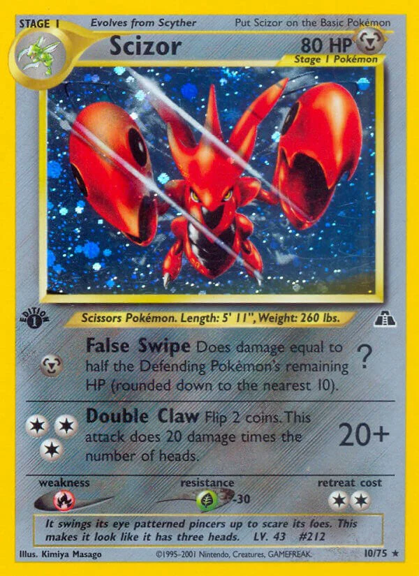 Pokemon TCG: Scizor (10) [N2 - 10/75]