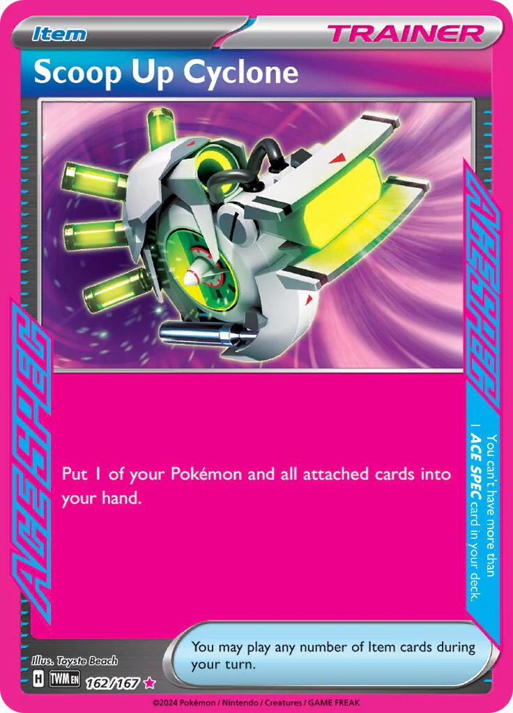 Pokemon TCG: Scoop Up Cyclone [TWM - 162/167]