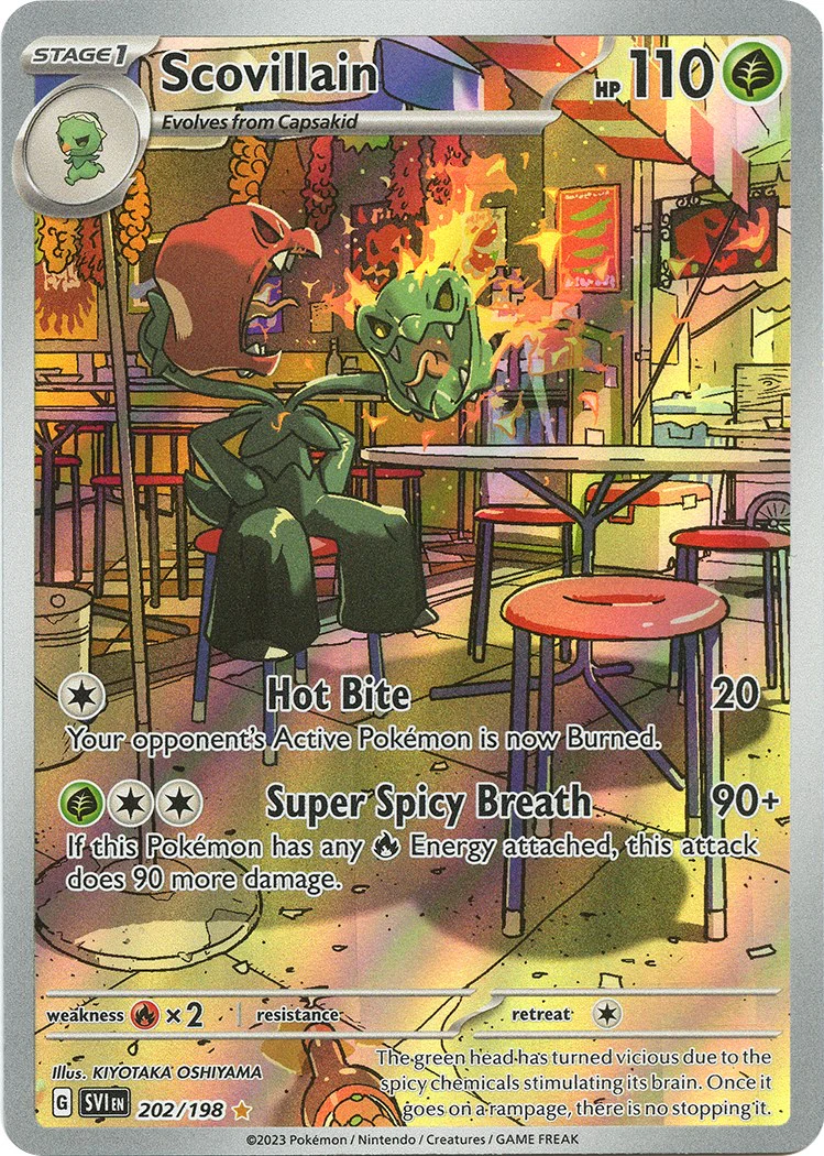 Pokemon TCG: Scovillain - 202/198 [SVI - 202/198]