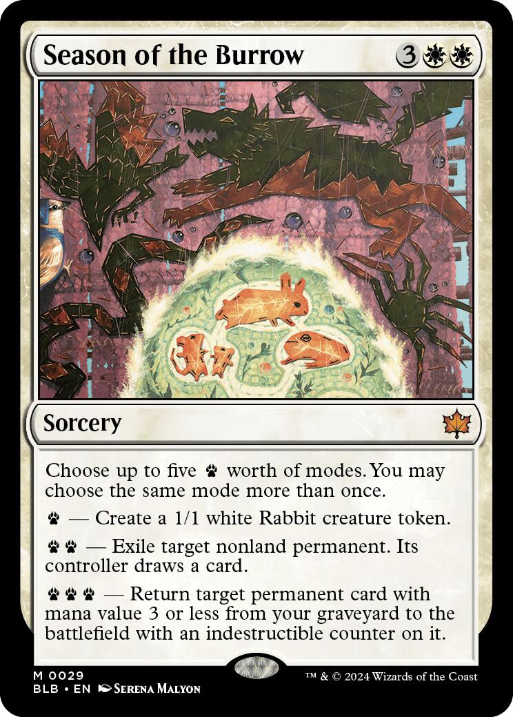 Magic: The Gathering -  Season of the Burrow [BLB - 29]