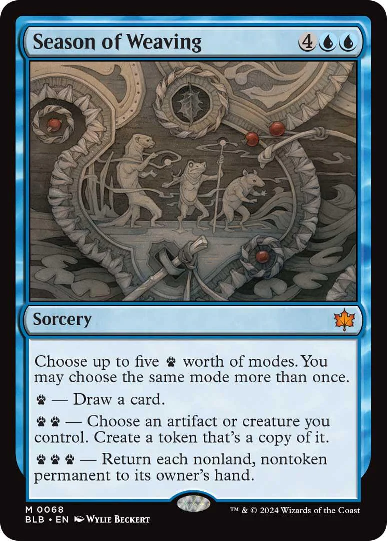Magic: The Gathering -  Season of Weaving [BLB - 68]