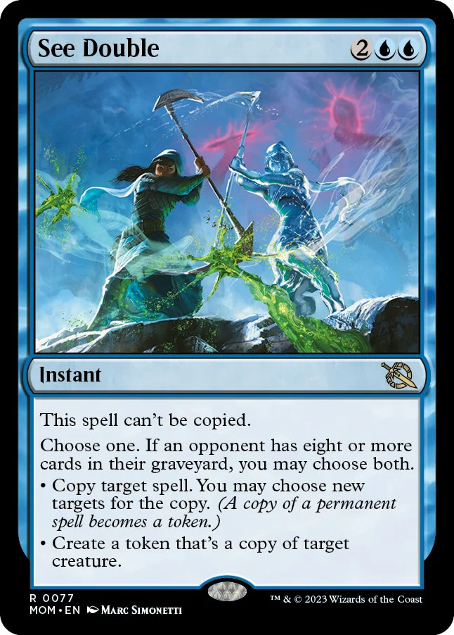 Magic: The Gathering - See Double [MOM - 77]