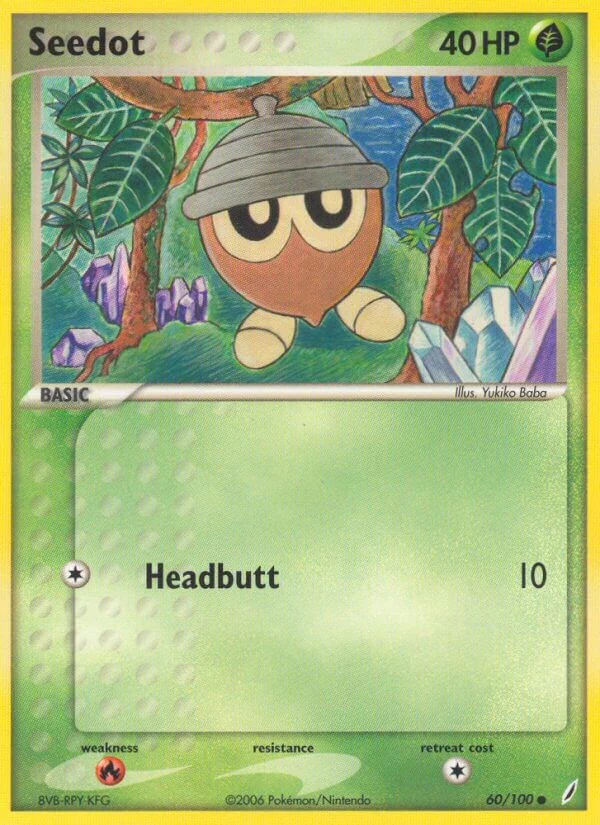 Pokemon TCG: Seedot [CG - 60/100]