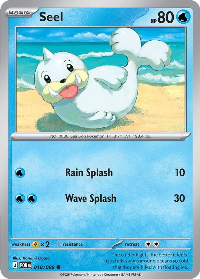 Pokemon TCG: Seel [ME03 - 018/088]