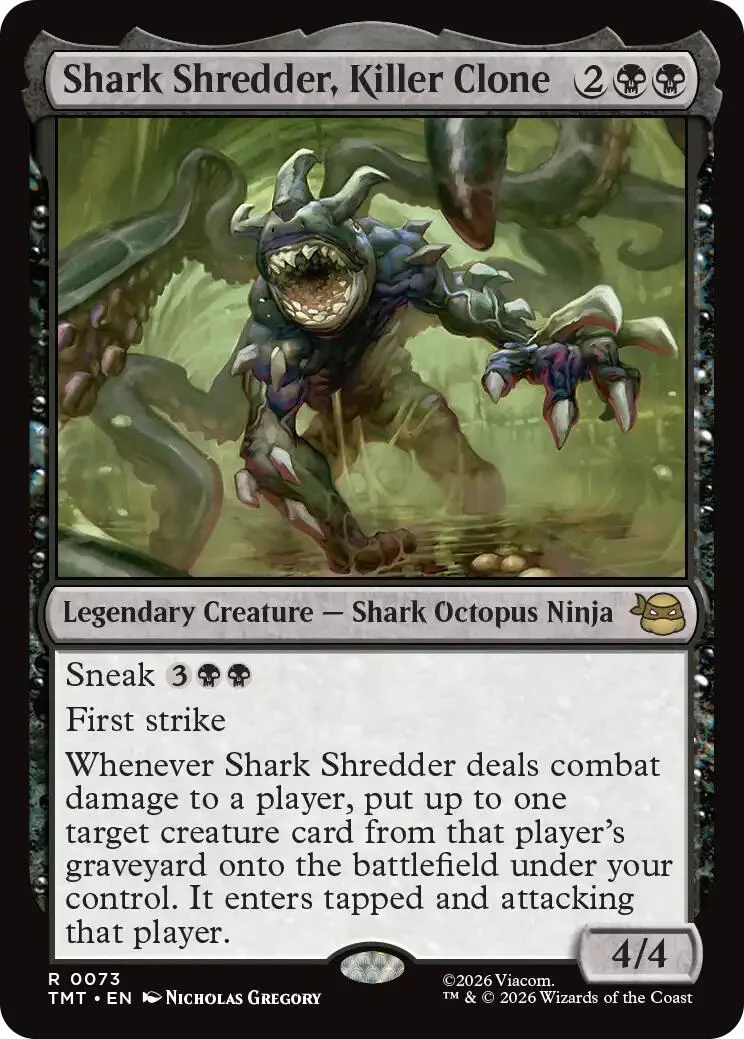 Magic: The Gathering - Shark Shredder, Killer Clone [TMT - 73]