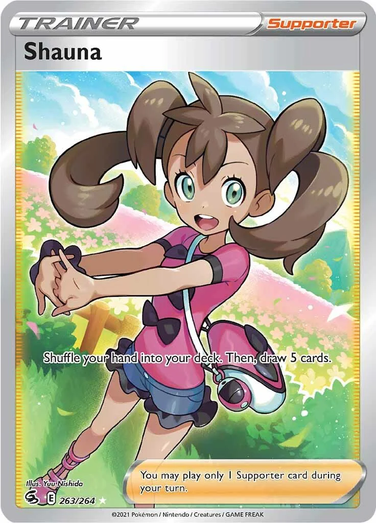 Pokemon TCG: Shauna (Full Art) [SWSH08 - 263/264]