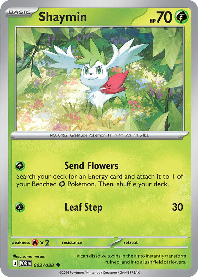 Pokemon TCG: Shaymin [ME03 - 003/088]