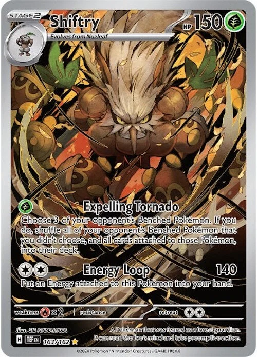 Pokemon TCG: Shiftry - 163/162 [TEF - 163/162]