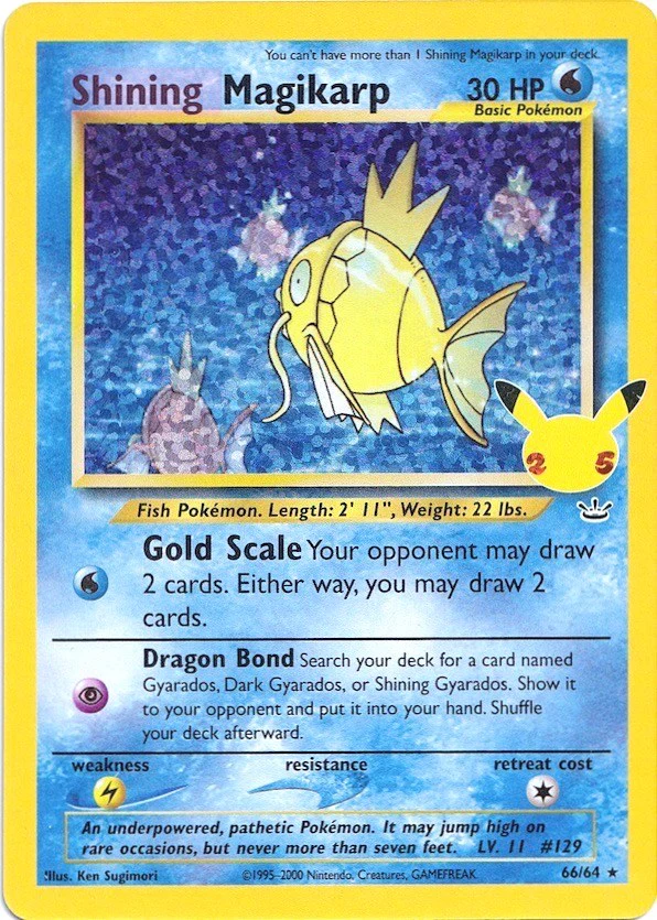 Pokemon TCG: Shining Magikarp [CCC - 66/64]