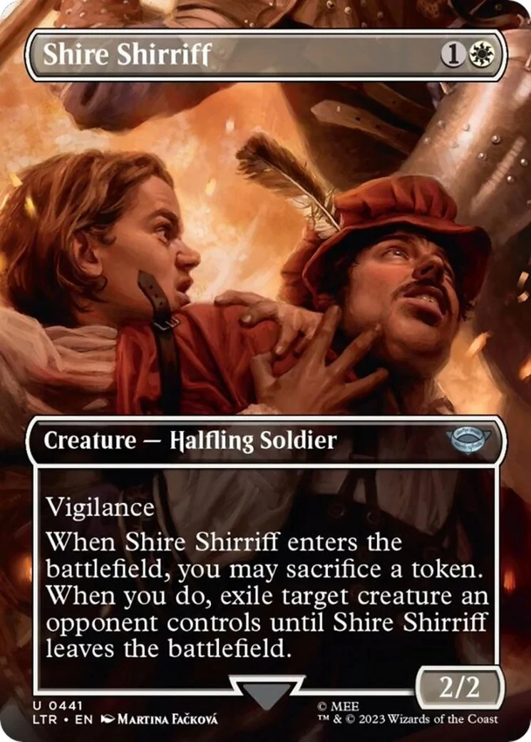Magic: The Gathering - Shire Shirriff (Borderless) [LTR - 441]