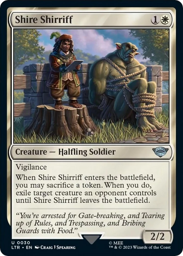 Magic: The Gathering - Shire Shirriff [LTR - 30]