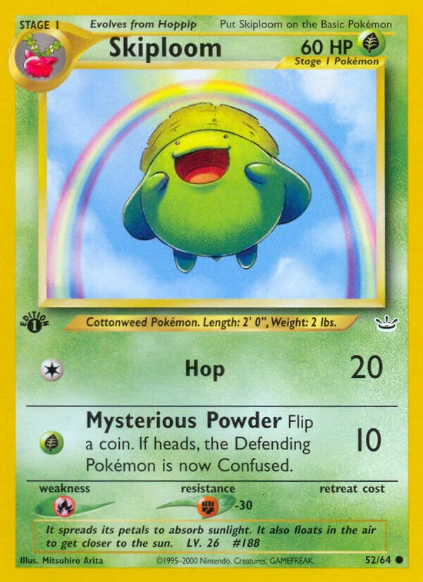 Pokemon TCG: Skiploom [N3 - 52/64]