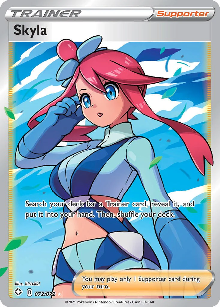 Pokemon TCG: Skyla (Full Art) [SHF - 072/072]