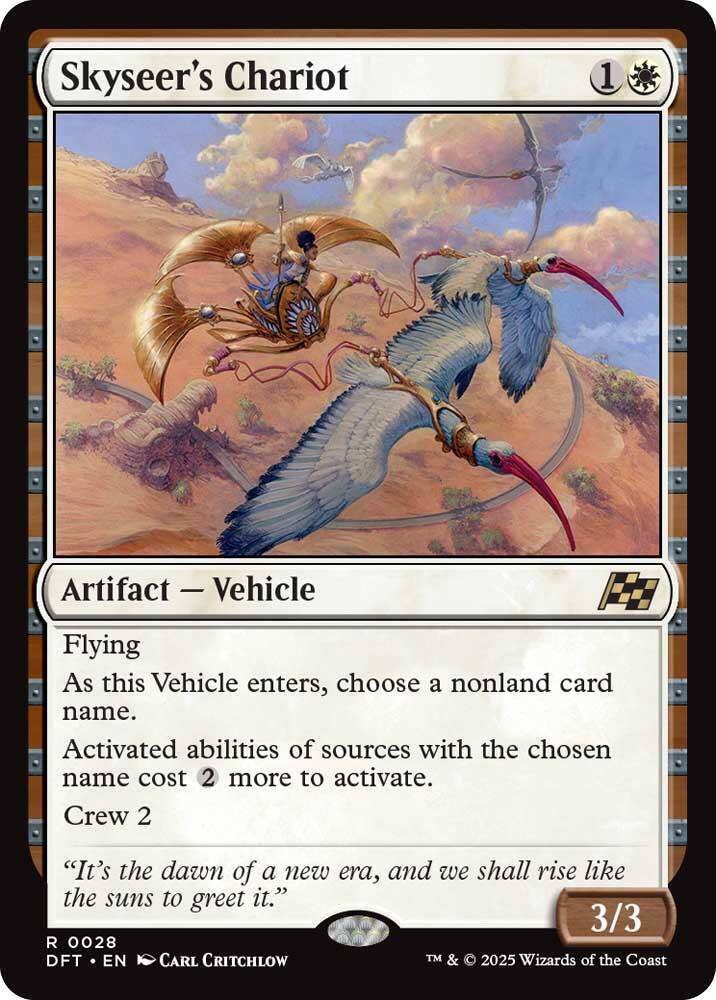 Magic: The Gathering - Skyseer's Chariot [DFT - 28]