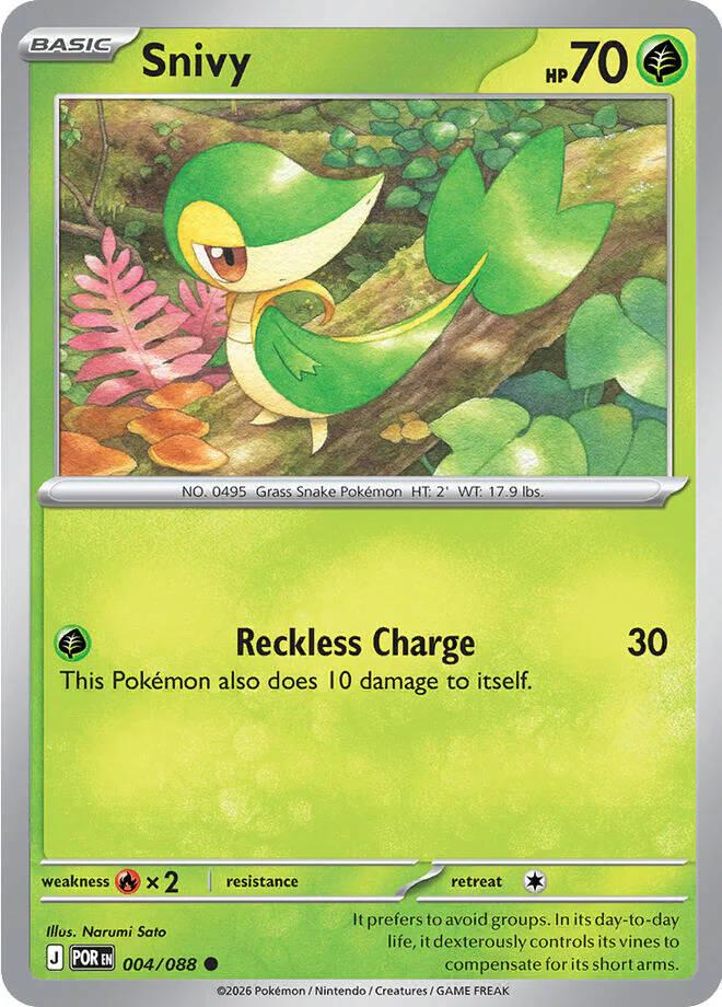 Pokemon TCG: Snivy [ME03 - 004/088]