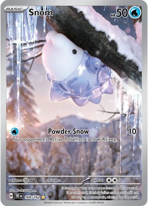 Pokemon TCG: Snom - 168/162 [TEF - 168/162]