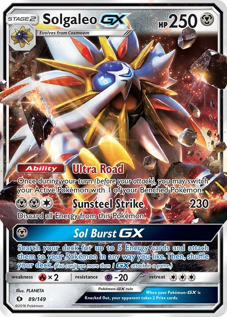 Pokemon TCG: Solgaleo GX [SM01 - 89/149]