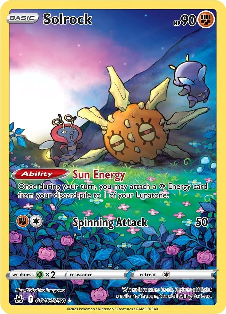 Pokemon TCG: Solrock [CRZ:GG - GG15/GG70]