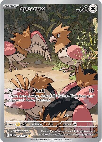 Pokemon TCG: Spearow - 151/132 [MEG - 151/132]