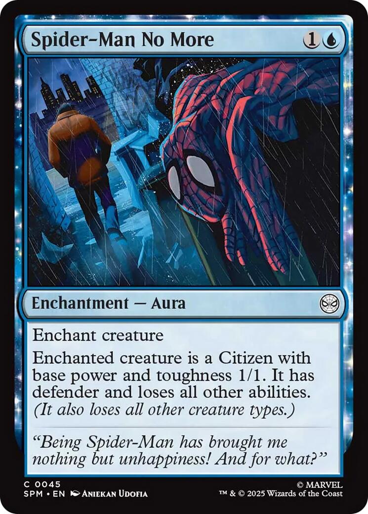 Magic: The Gathering - Spider-Man No More [SPM - 45]