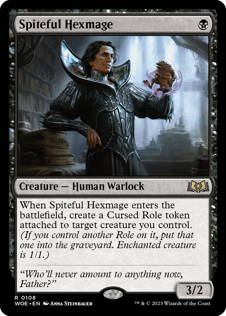 Magic: The Gathering - Spiteful Hexmage [WOE - 108]