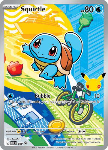 Pokemon TCG: Squirtle - 039 [MEP]