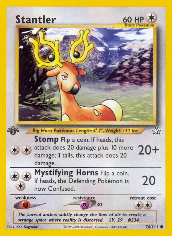 Pokemon TCG: Stantler [N1 - 076/111]