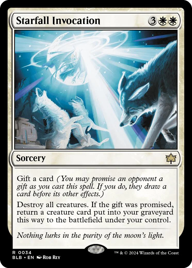 Magic: The Gathering -  Starfall Invocation [BLB - 34]