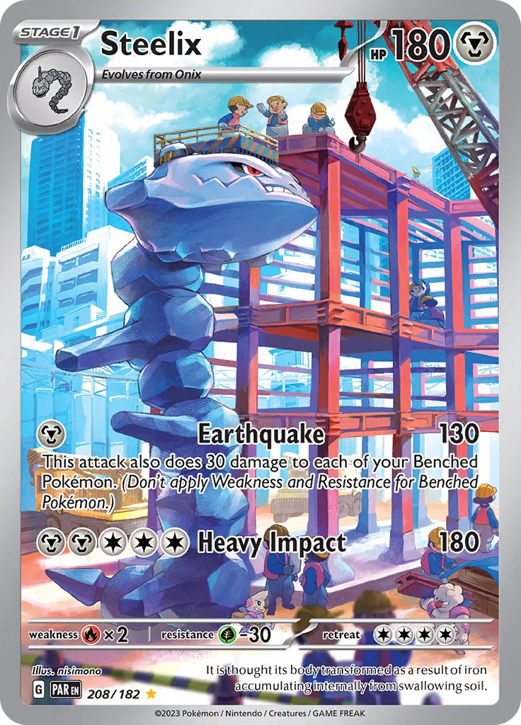 Pokemon TCG: Steelix - 208/182 [PAR - 208/182]