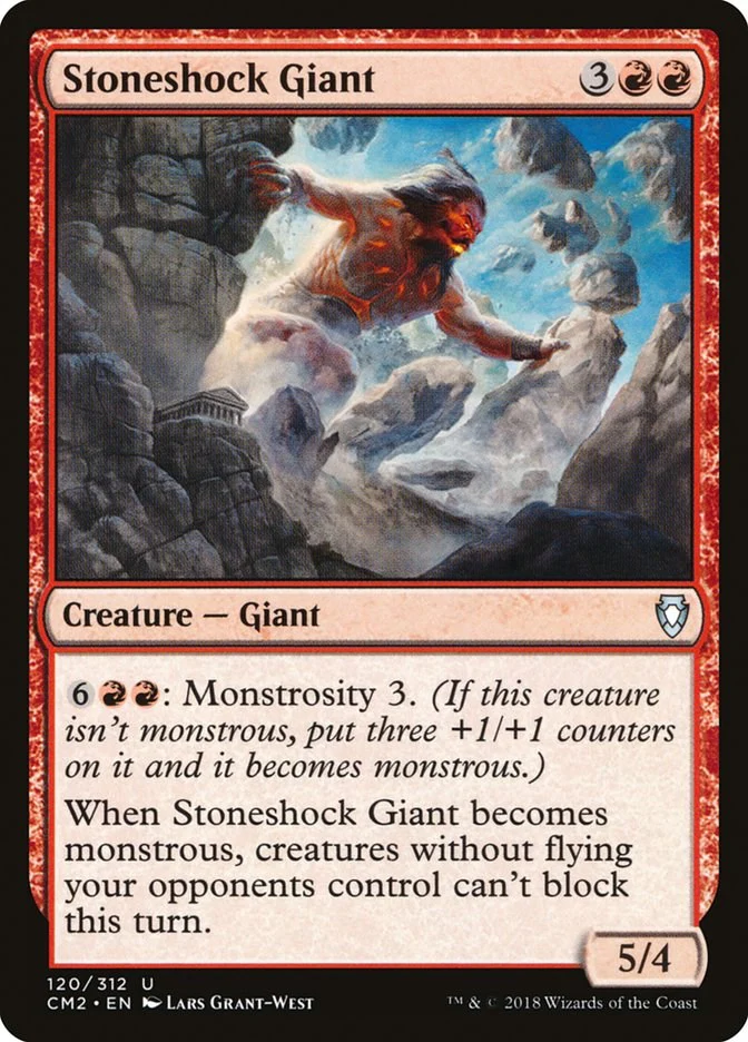 Magic: The Gathering - Stoneshock Giant [CM2 - 120]