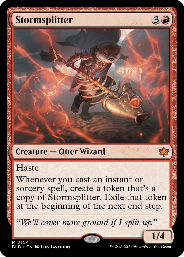 Magic: The Gathering -  Stormsplitter [BLB - 154]