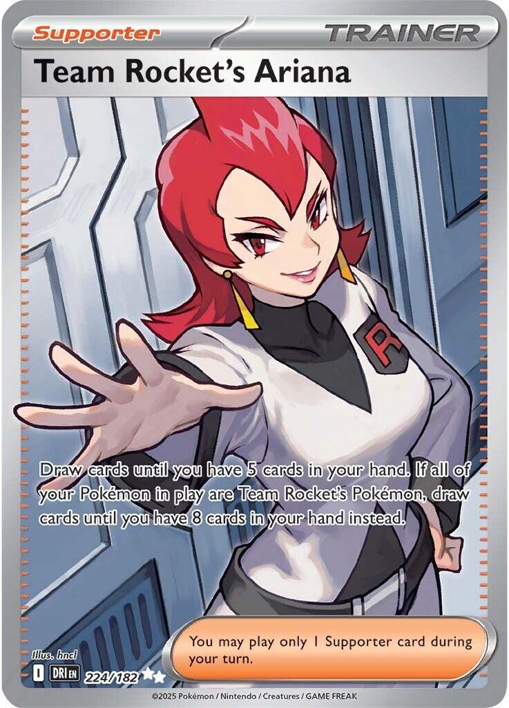 Pokemon TCG: Team Rocket's Ariana - 224/182 [DRI - 224/182]
