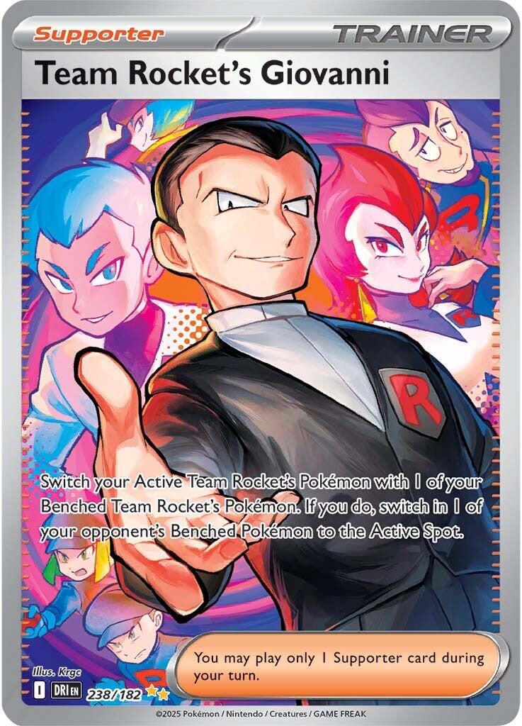 Pokemon TCG: Team Rocket's Giovanni - 238/182 [DRI - 238/182]
