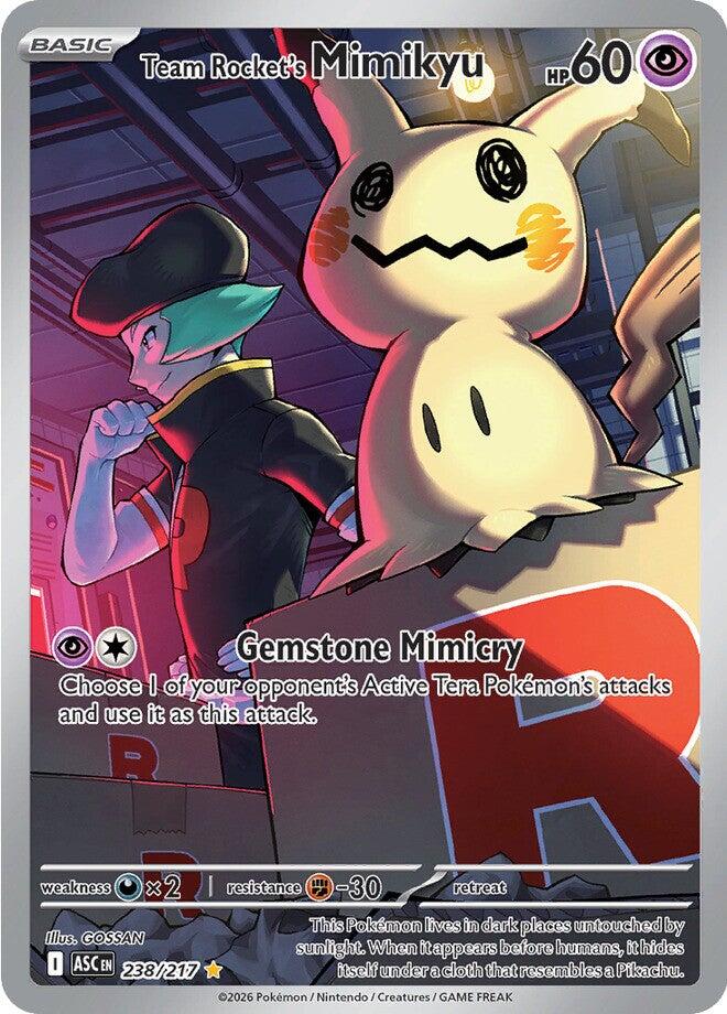 Pokemon TCG: Team Rocket's Mimikyu - 238/217 [ASC - 238/217]