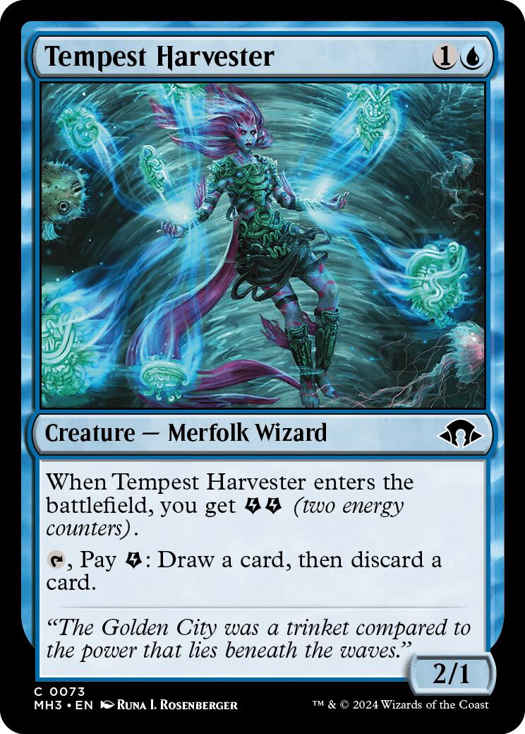 Magic: The Gathering - Tempest Harvester [MH3 - 73]