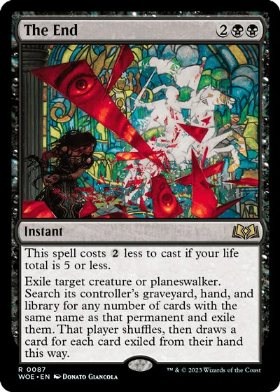 Magic: The Gathering - The End [WOE - 87]