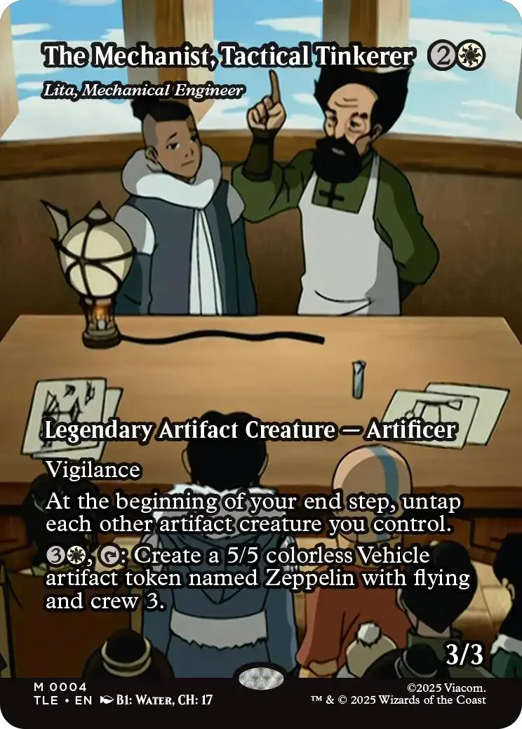 Magic: The Gathering - The Mechanist, Tactical Tinkerer - Lita, Mechanical Engineer (Borderless) [TLE - 4]