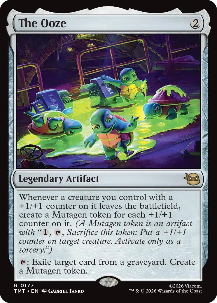 Magic: The Gathering - The Ooze [TMT - 177]